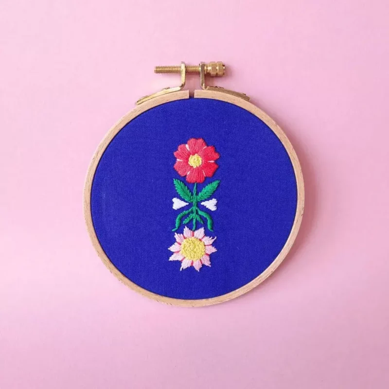 Kit de broderie - Flowers in love