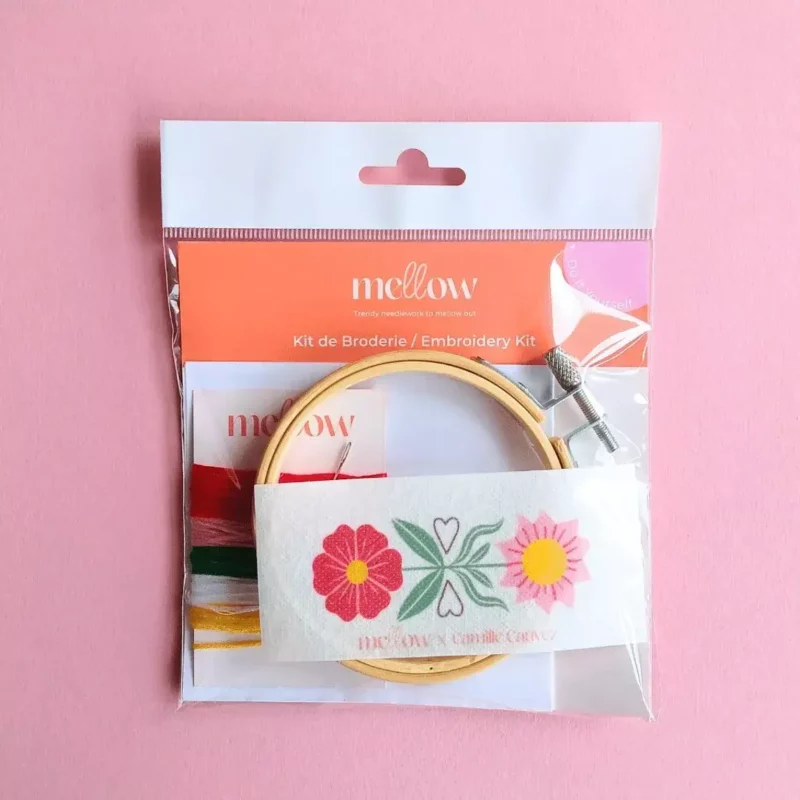 Kit de broderie - Flowers in love – Image 4