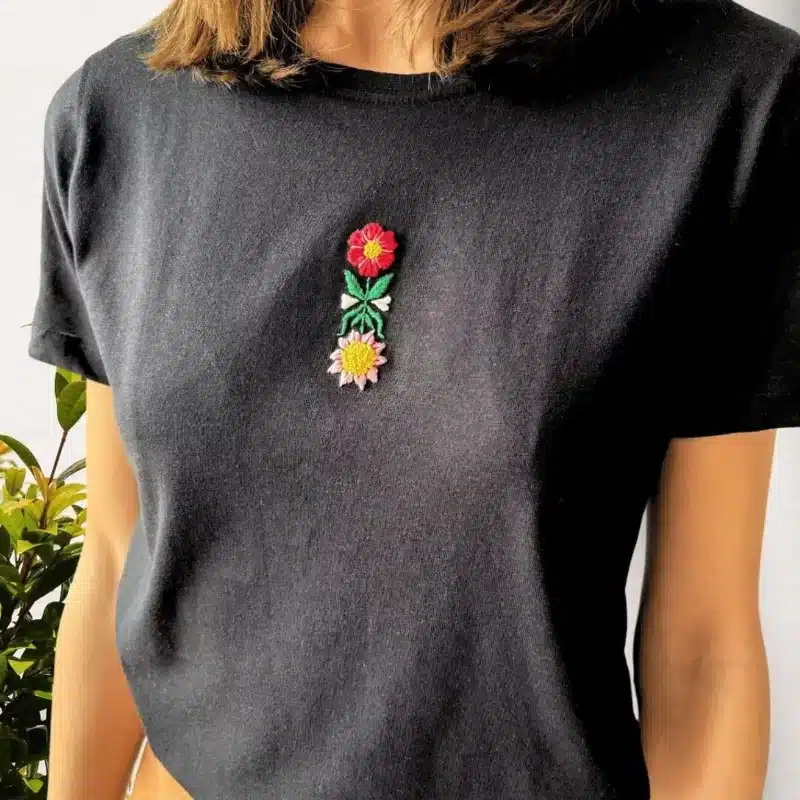 Kit de broderie - Flowers in love – Image 3