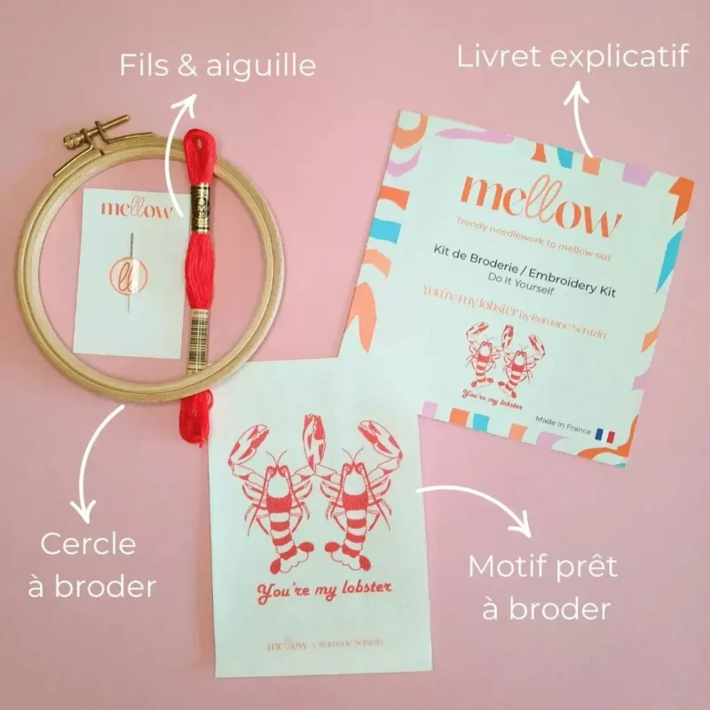 Kit de broderie - Lobster – Image 2