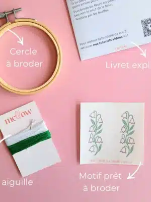 Kit de broderie - Muguet