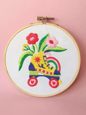 Kit de broderie - Roller flower