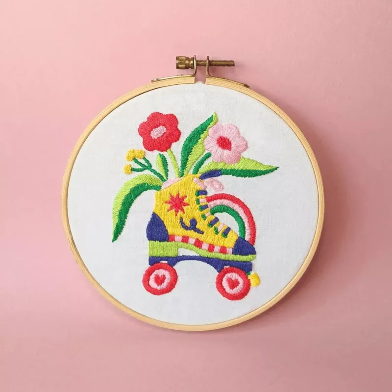 Kit de broderie - Roller flower
