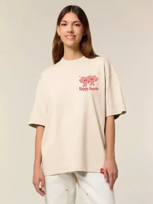 T-shirt Oversize Happy Heart