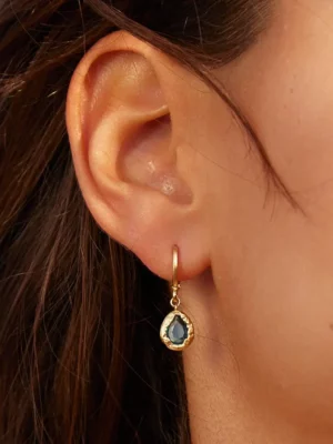 Boucles d'oreilles - Lysia - Bleu