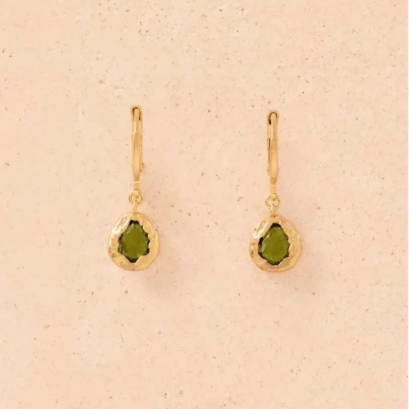 Boucles d'oreilles - Lysia - Vert