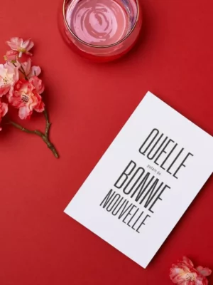 Carte (putain de) bonne nouvelle!
