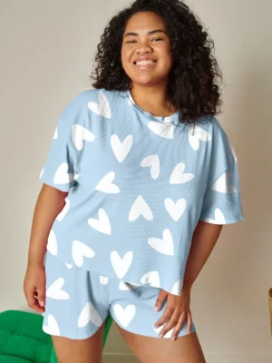 PYJAMA Gaufré Mi Amor Bleu