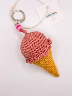 Porte clé crochet - Glace