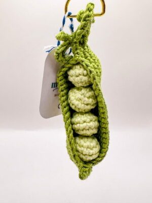Porte clé crochet - Petit pois