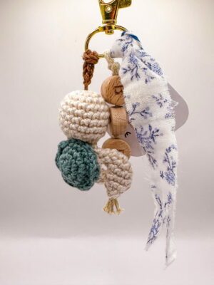 Porte clé crochet - Tortue baby