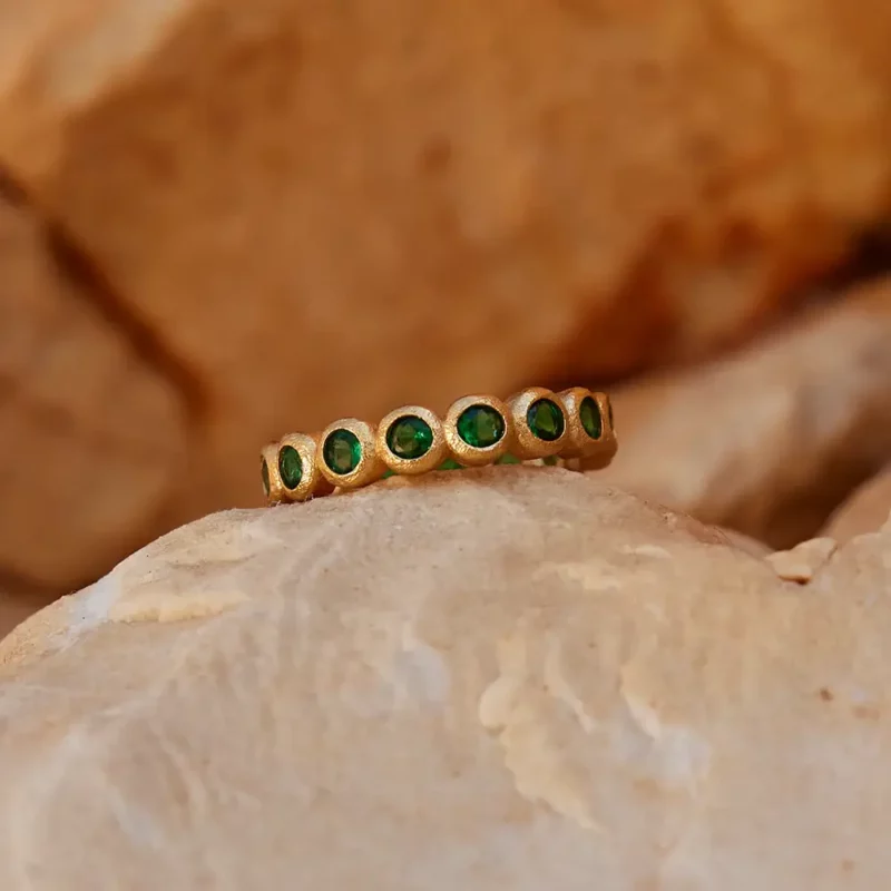 Bague - Amélia verte – Image 2