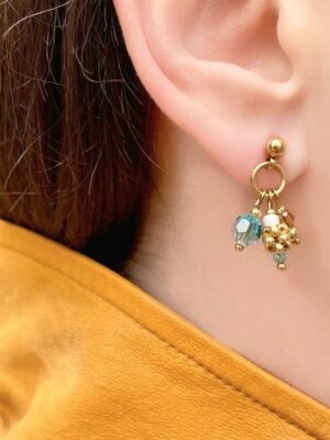 Boucles d'oreilles - Kalia breloques