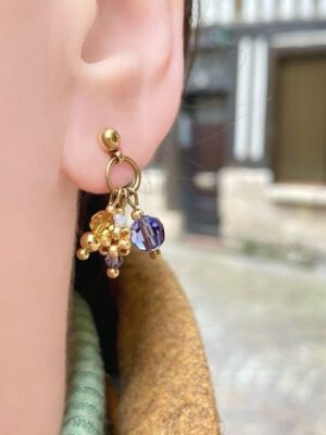 Boucles d'oreilles - Kalia breloques