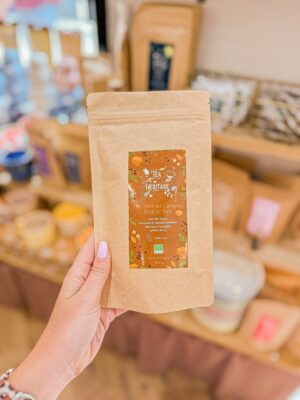 Thé Noir Bio Caramel Beurre Salé – 100g