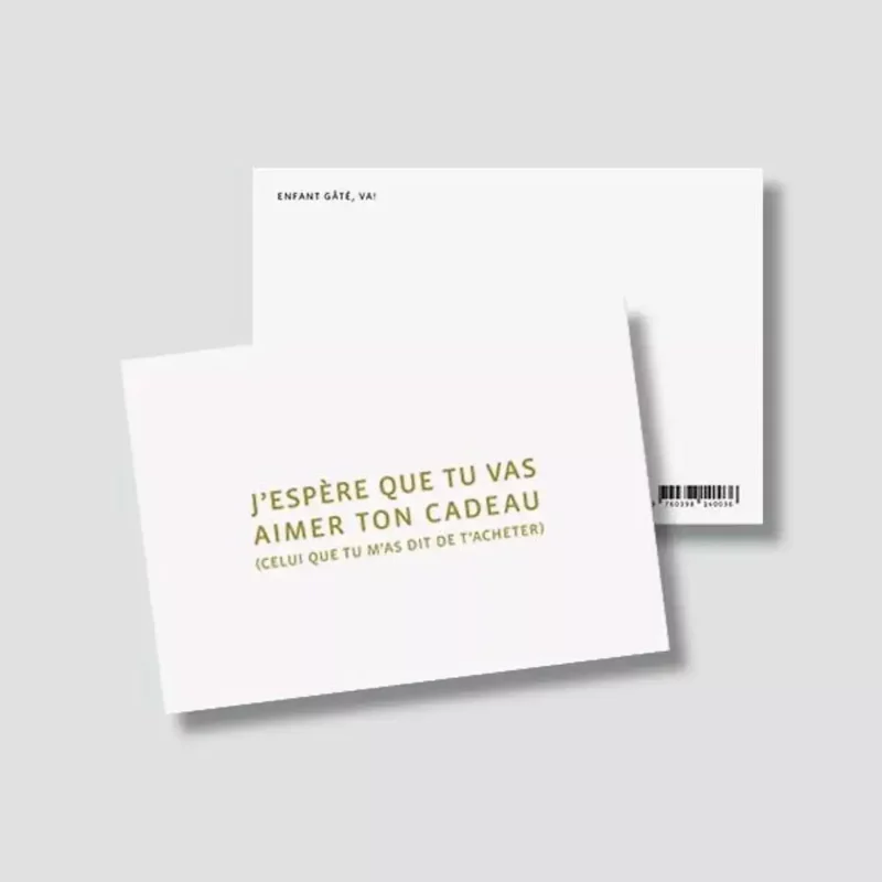 Carte Aimer ton cadeau – Image 2