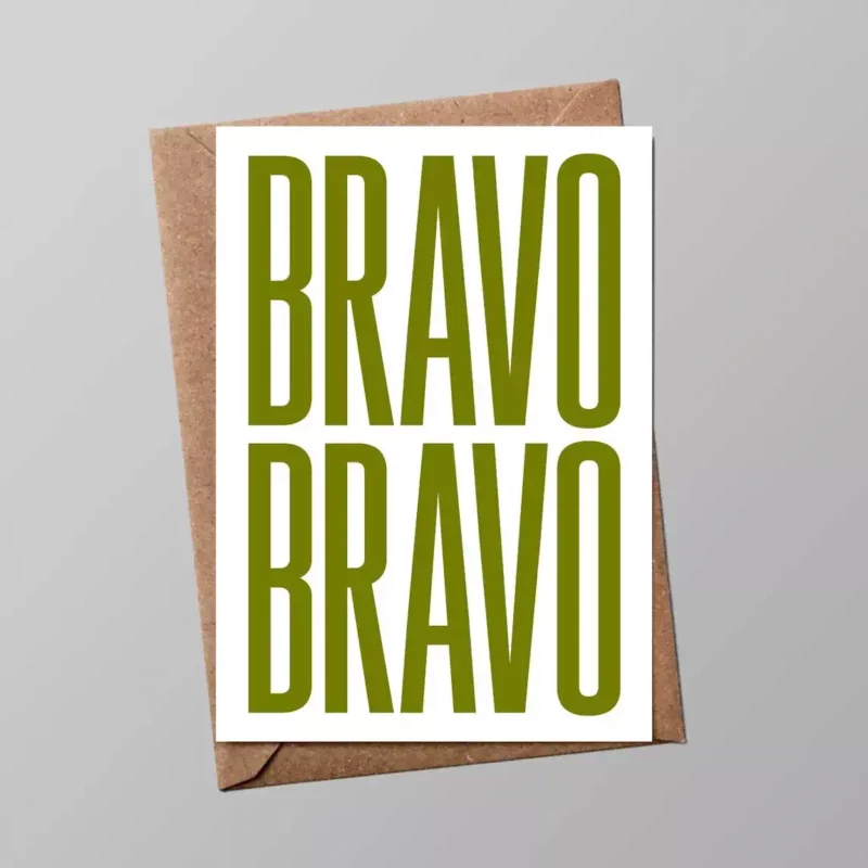 Carte Bravo Bravo
