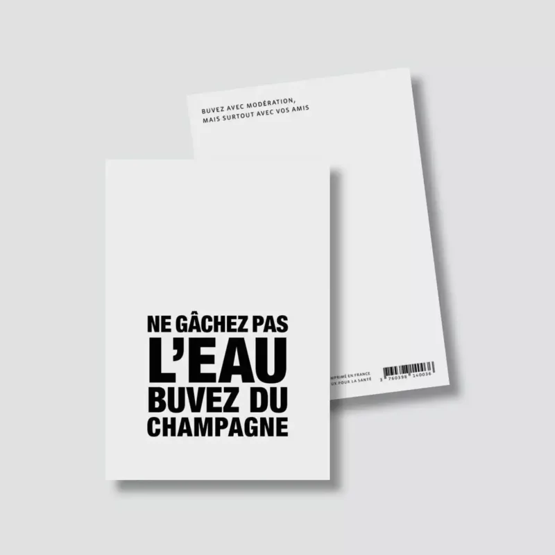 Carte Eau & Champagne – Image 2