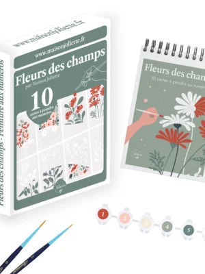 Peinture aux numéros - Fleurs des champs