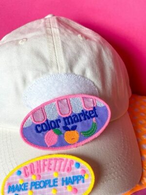 Écusson de casquette - Color market