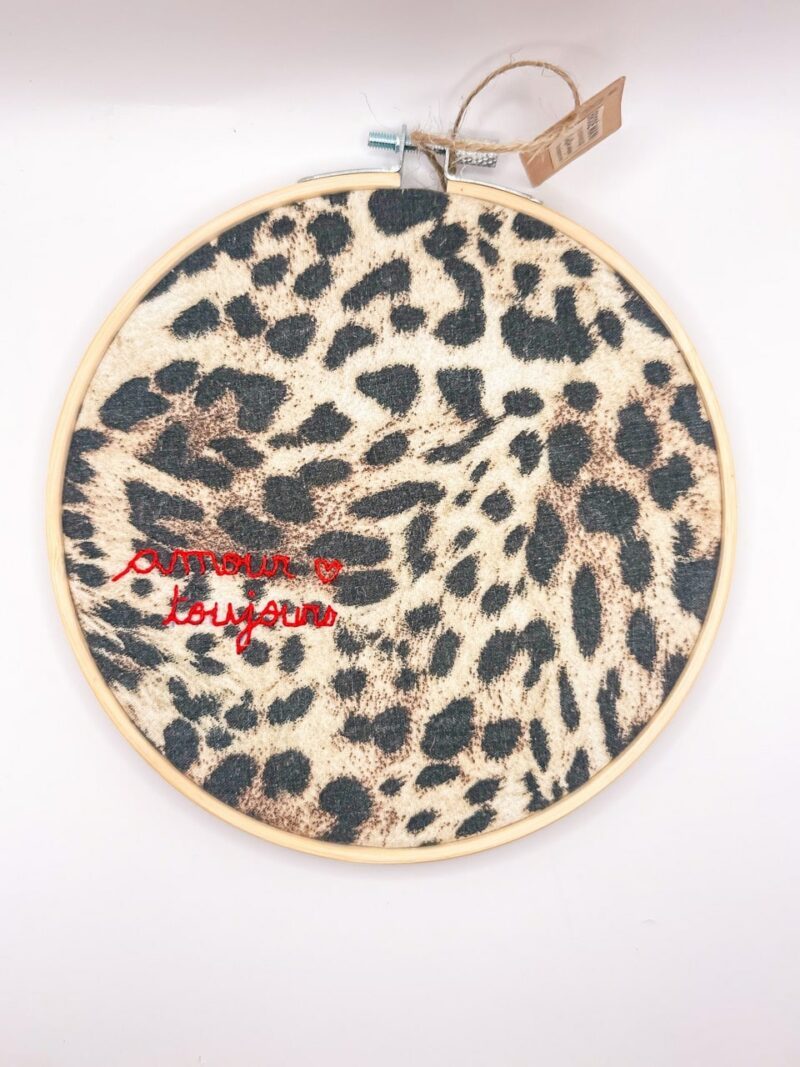 Tambour Amour toujours léopard