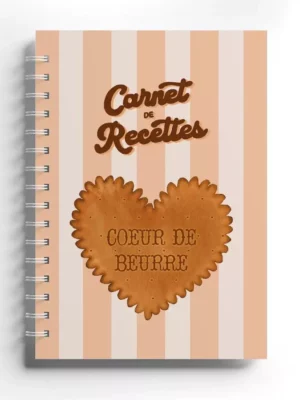 Carnet de Recettes Coeur de Beurre