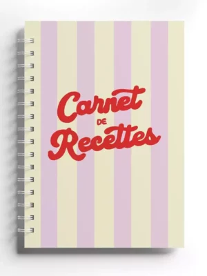 Carnet de Recettes Crème de la Crème