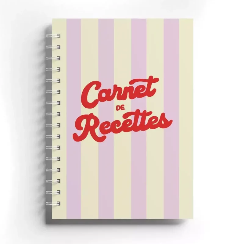 Carnet de Recettes Crème de la Crème