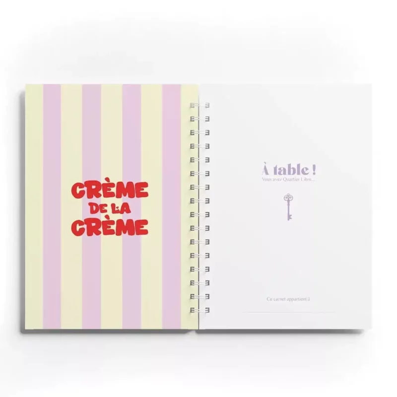 Carnet de Recettes Crème de la Crème – Image 4