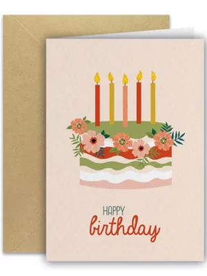 Carte - Birthday cake