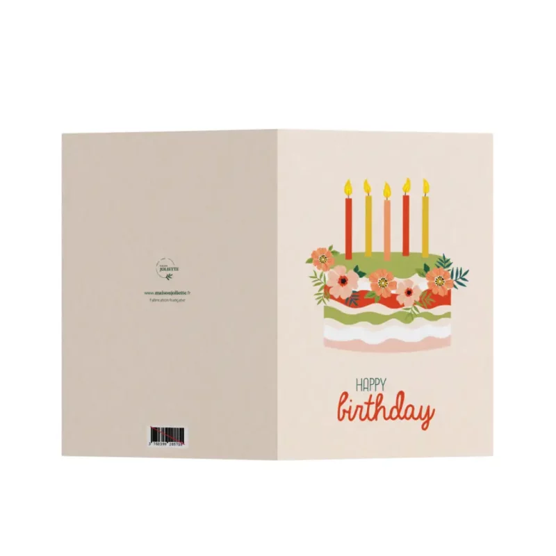 Carte - Birthday cake – Image 4