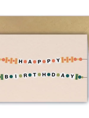 Carte - Bracelet d'anniv