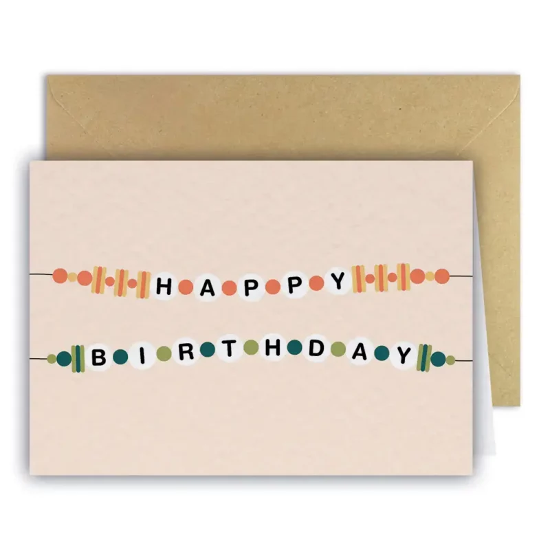Carte - Bracelet d'anniv