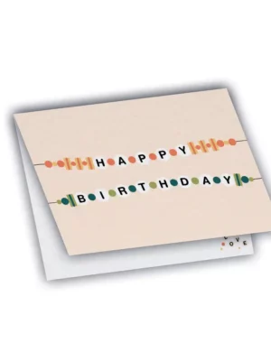 Carte - Bracelet d'anniv