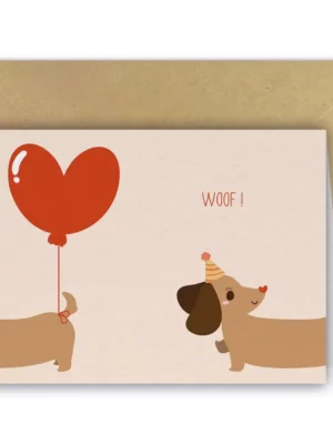 Carte - Chiens saucisse