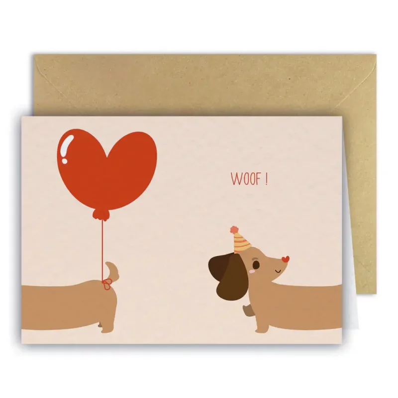 Carte - Chiens saucisse