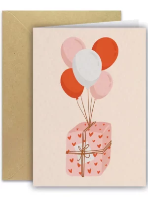 Carte - Envol de cadeau