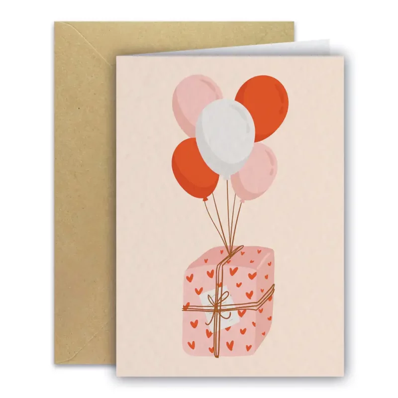 Carte - Envol de cadeau
