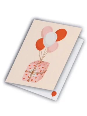 Carte - Envol de cadeau