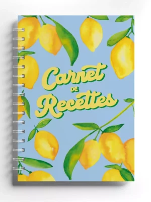 Carnet de Recettes Citrons