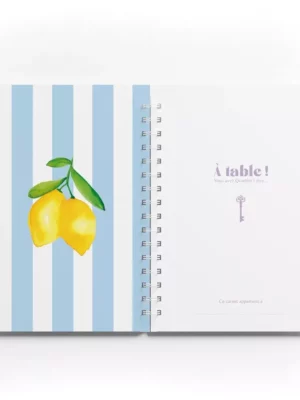 Carnet de Recettes Citrons