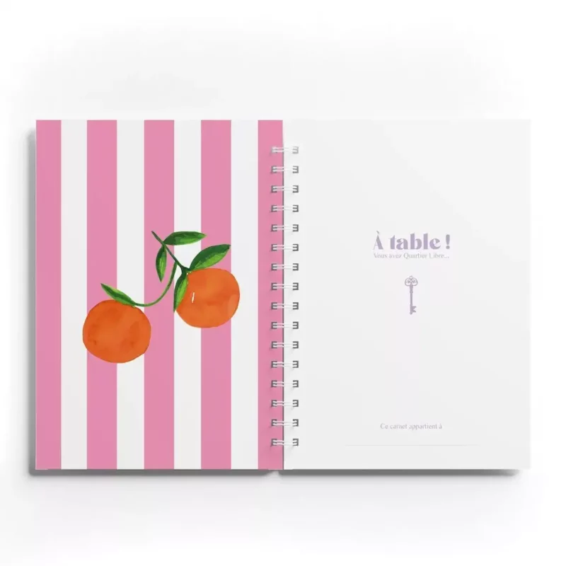 Carnet de Recettes Oranges – Image 2