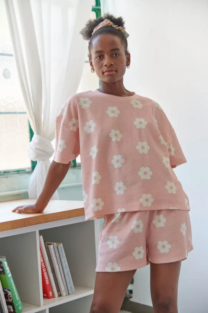 PYJAMA Gaufré Monique Rose
