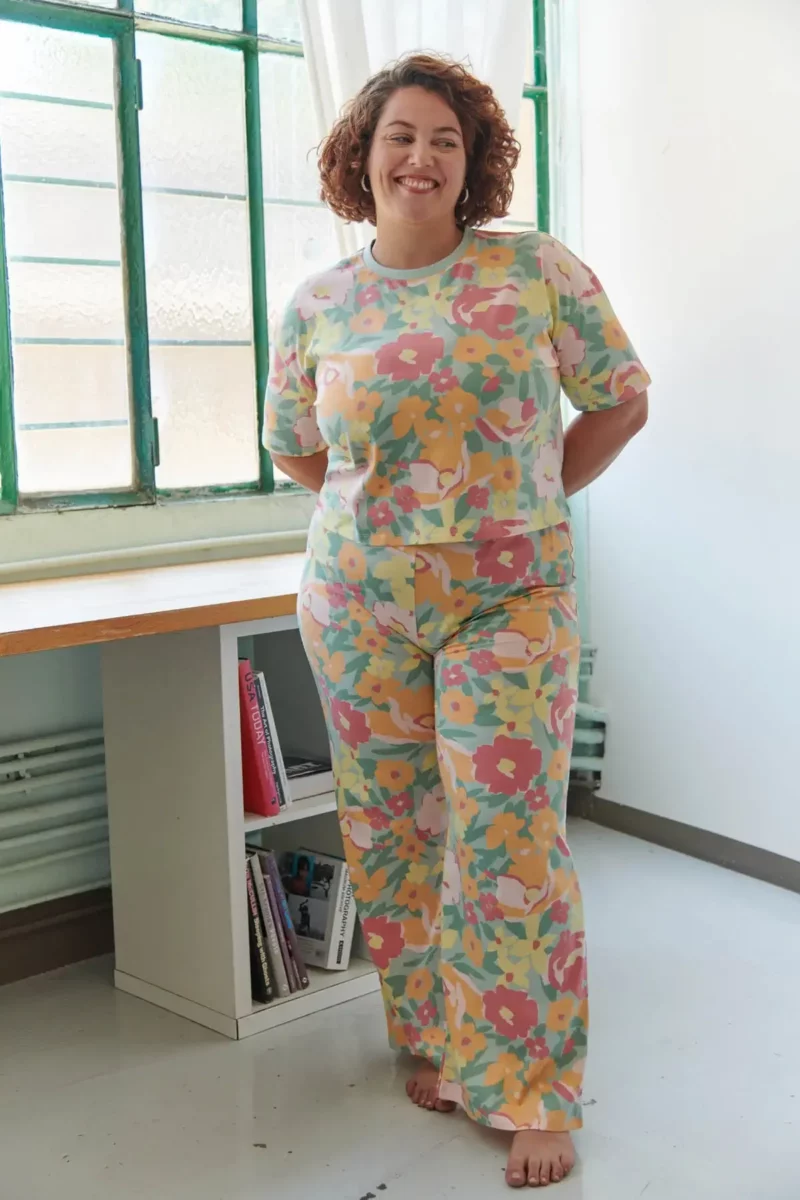 PYJAMA LONG Allamanda vert