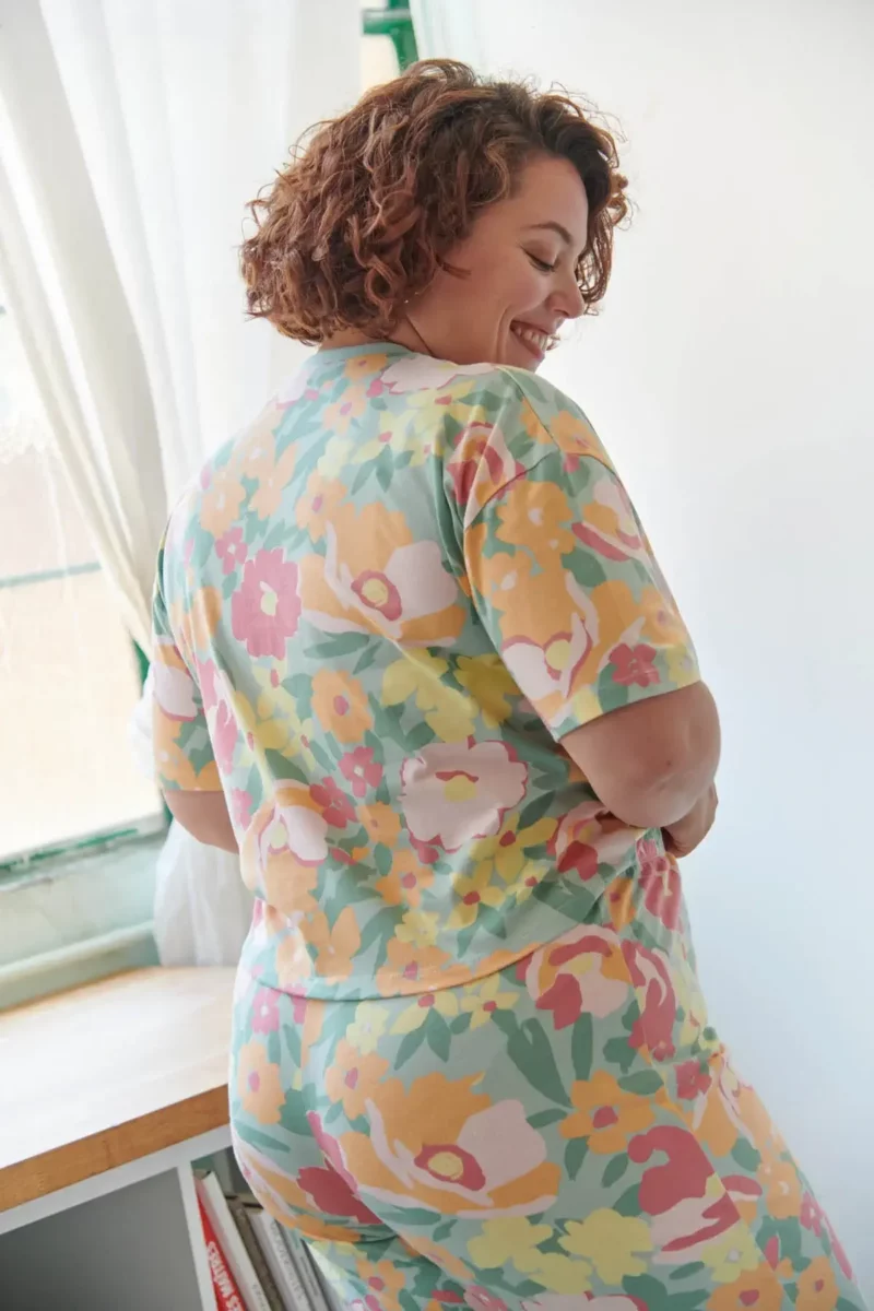 PYJAMA LONG Allamanda vert – Image 3