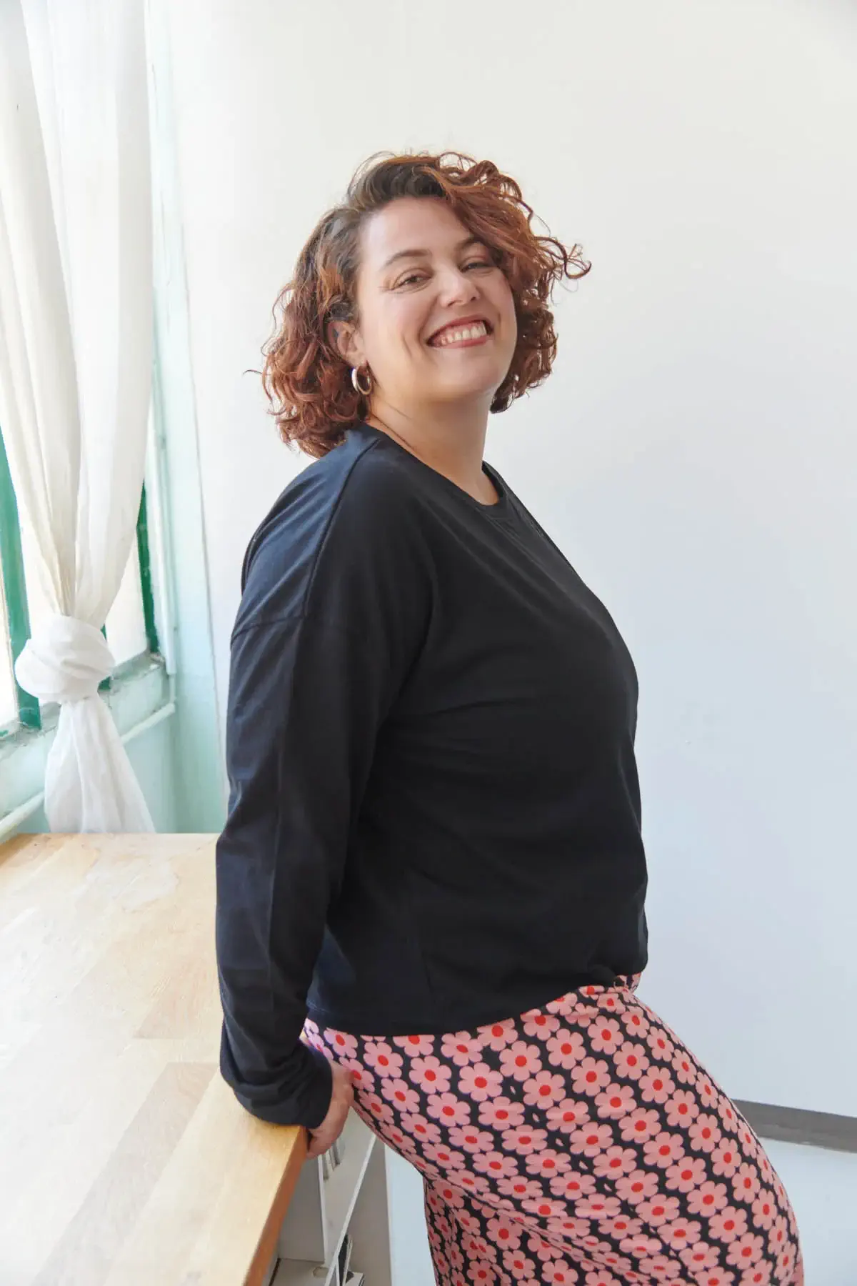 PYJAMA LONG Monique Noir – Image 3