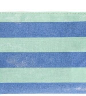 Trousse - Rayures bleues