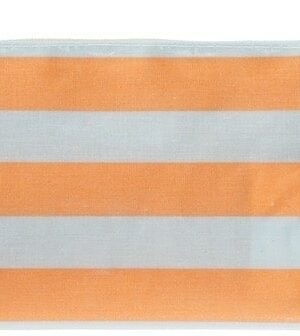 Trousse - Rayures oranges