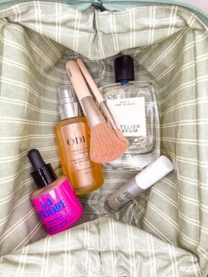 Trousse ouverture géante - Citron crème