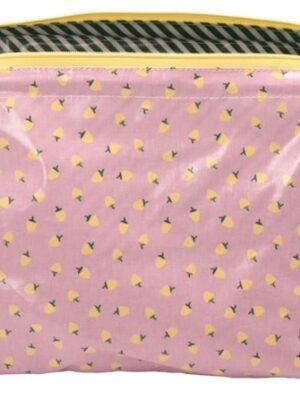 Trousse ouverture géante - Fraise jaune
